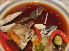 -草家酱蟹炭火烤肉店(珲春南路一店)