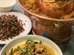 酸笋炒空心菜-浩海火烧云傣家菜(京广店)