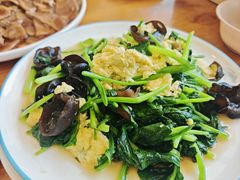 菠菜木须-聚发号清真菜馆