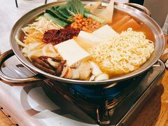 部队锅-富乐满韩国正宗炸鸡韩国料理(虹泉路店)