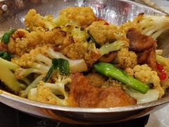 干锅有机花菜-淮扬韵.淮扬味道