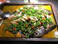 鲜青椒烤鱼-探鱼·鲜青椒爽麻烤鱼(钟楼众汇广场店)