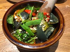 手撕椒松花蛋-云海肴·汽锅鸡·云南菜(美罗城店)