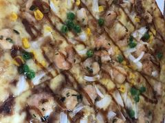 和风野捕海虾单层薄脆比萨-必胜客(东三路店)