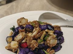 紫山茄拌扇贝-味莊·青岛菜(云霄路店)