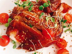 果木炙烤亚麻籽文昌鸡-花舍·新派粤菜·西餐·下午茶(亚运村·鸟巢店)