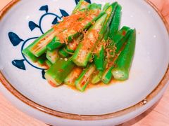 秋葵干贝丝-裕.鹅庄