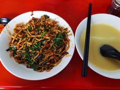 农家红炒长鱼炒面-三百碗宝应长鱼面(板仓街店)