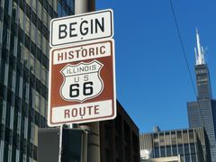 -66号公路起点牌