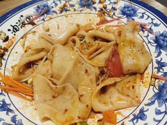 西红柿鸡蛋油泼面-陕味食族油泼面(同济南路店)