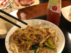 羊肉汆面-情忆草原涮肉馆