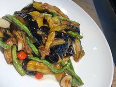 茄子豇豆-鸡毛店·川菜(双楠店)