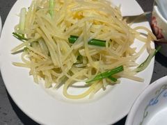 清炒土豆丝-老头儿油爆虾(星光一期店)