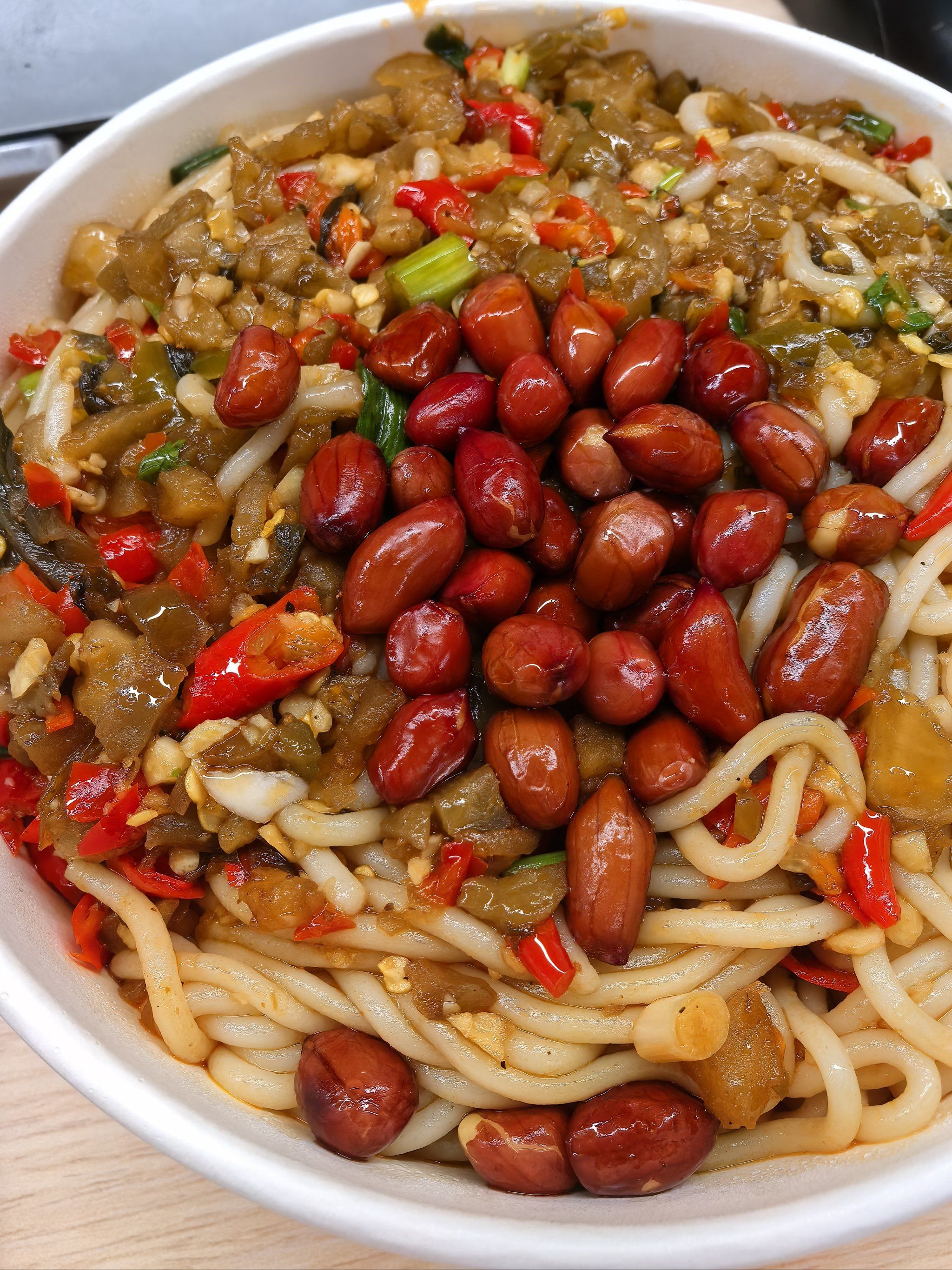 路边小摊好吃的南昌拌粉✅