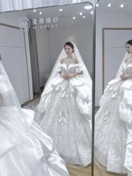点击看大图 -曼青婚纱礼服馆