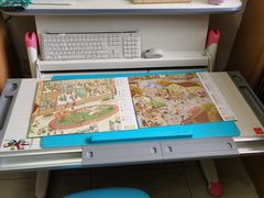 -康朴乐儿童学习桌椅(蓝色港湾店)