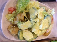 炸鸡色拉-郑阿姨的家·이모네·韩料&烤肉(武川路店)