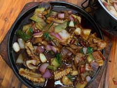 鱿鱼爆猪肝铁板-卢庄(江汉路店)