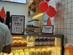 面包甜点陈列柜-茶百道(太平门直街店)