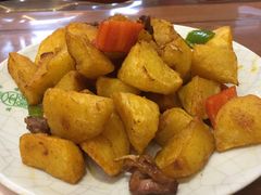 炸土豆块-清真·益鑫羊肉手抓馆(花园北街店)