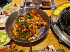 年糕炒猪蹄-喜鹊烤肉酒场(美乐城店)