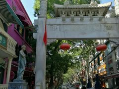 庙右边路通往德福巷（酒吧街）-湘子庙