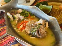 柠檬汁蒸鲈鱼-食肆&Fourteen(武林夜市店)