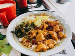 香辣宫保鸡丁豆花饭-永和大王·现磨豆浆·卤肉饭(九亭SH085店)