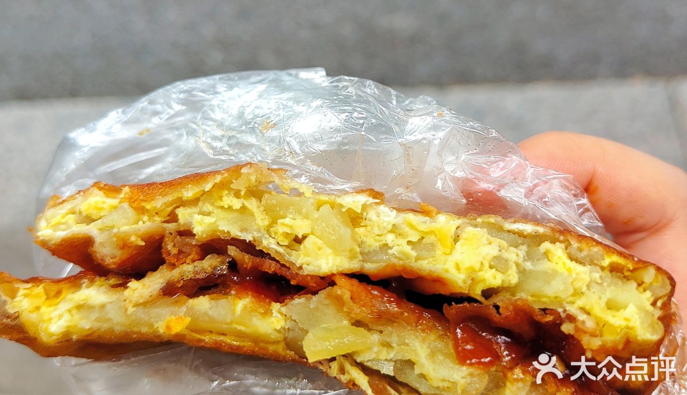 南京食记2|特色鸡蛋饼，咖喱土豆味yyds❗