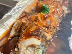酱烤活鲈鱼-新白鹿餐厅(虹桥南丰城店)