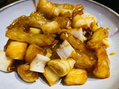 葱烧蹄筋-魁盛居百年鲁菜馆(县西巷店)