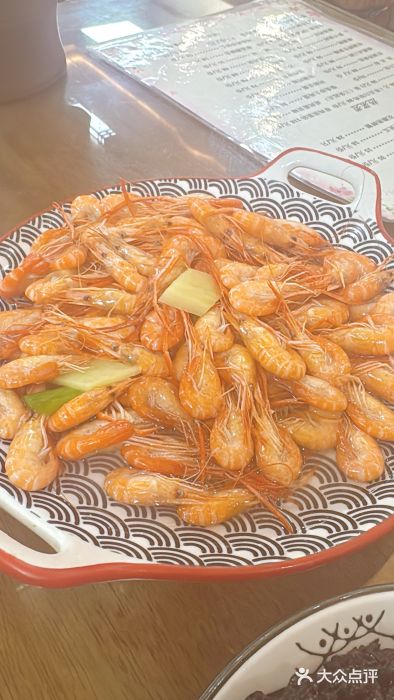 观桥阁(锦溪店)盐水野生河虾图片