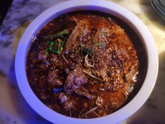 葱椒爆牛肉-绿茶餐厅(光谷世界城步行街店)