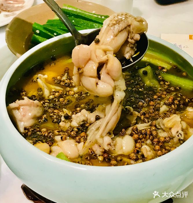 孔雀川菜(静安嘉里店)椒麻牛蛙图片 - 第30张