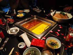 招牌麻辣&nbsp;燕窝金汤花胶锅底-大隐·成都火锅Bistro(合生麒麟新天地店)