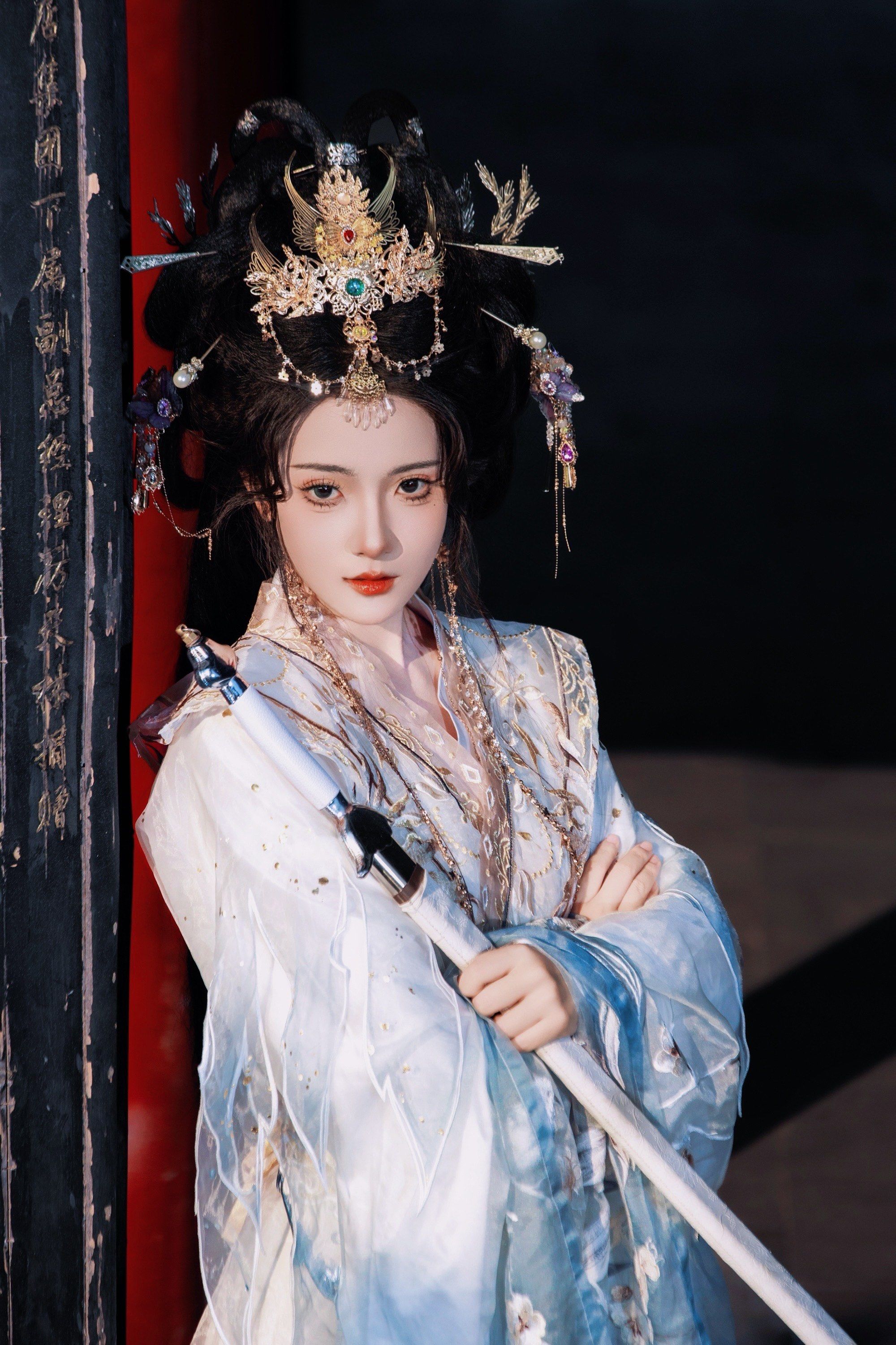 古装美女轻轻走✨