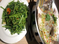 辣炒空心菜-瓦城泰国料理(芮欧百货店)