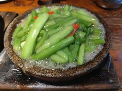 铁板鲜芋梗-农厨好味·温泉鹅·农家菜