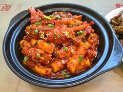 火辣鸡爪炒米条-英兰朝族饭店·英兰锅包肉(佳园路店)