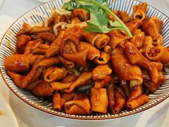 豆豉皇灼鹅肠-裕.鹅庄