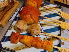 猪五花烤凤梨-火山屋台(新街口店)