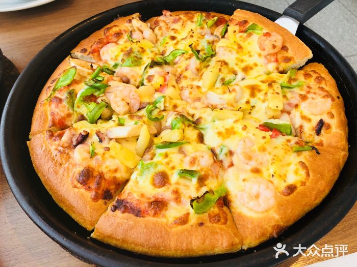 海鲜至尊薄脆披萨