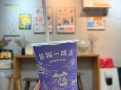 -熊猫一间店欧式奶茶铺