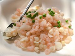 鸡头米百合炒虾仁-玫瑰厅上海菜(兴国路店)