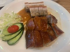 烧肉拼烧鸭-永記粤菜·五指毛桃花雕鸡煲(九亭店)