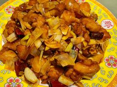 桃仁剔炒鸡-那家小馆•北京菜•烤鸭(中关村店)