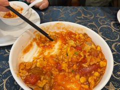 番茄牛肉滑蛋-晓平饭店(嘉善路店)