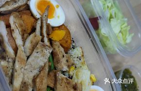 Roasted Sweet Potato and Chicken Light Meal