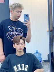 -藤野造型专业烫染接发