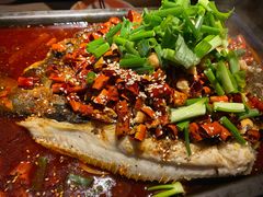 -探鱼·鲜青椒爽麻烤鱼(三水广场店)